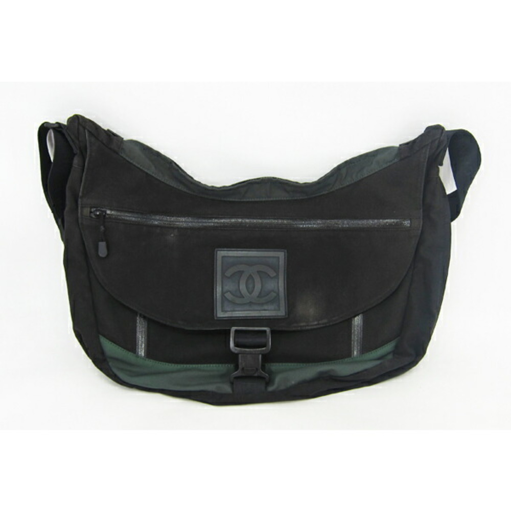 CHANEL Sport Messenger Bag Black